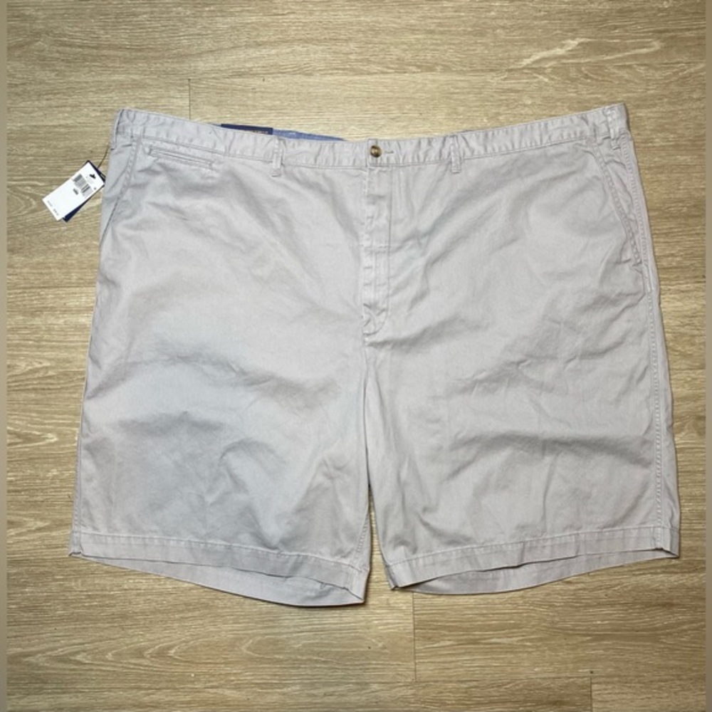 Men's Size 58B Polo Ralph Lauren Classic Fit Shorts Grey Big And Tall Casual NEW